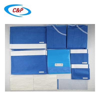 China Procedure Efficiency Disposable General Surgery Drape Pack with SMS Nonwoven zu verkaufen