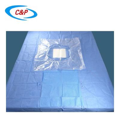 China Medical Disposable Cesarean Section Drape With Breathable SMS Material zu verkaufen