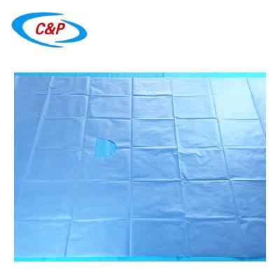 China Medical Consumables Disposable PP PE Dental Implant Drapes Blue for sale