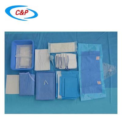 Cina Soft Disposable Baby Delivery Kit Nonwoven Blue OB Delivery Pack For Surgery in vendita