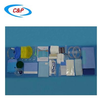 China Surgical Operating Kit Blue Disposable Surgical Pack For Sterile Orthopaedic Operations for sale