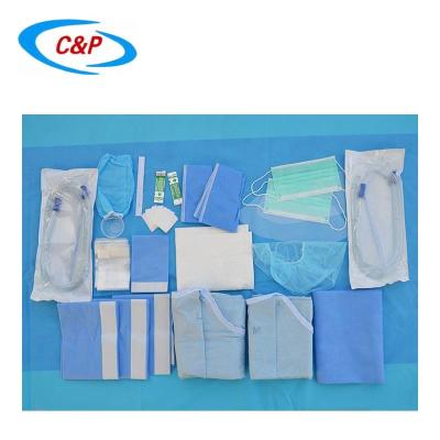 China Breathable Blue Dental Surgical Drape Packs With Fluid Resistance And Comfort à venda