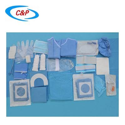 China OEM/ODM Disposable Blue SMS Dental Implant Surgical Kit for Fluid Resistance zu verkaufen