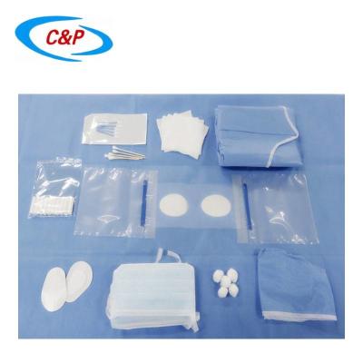 China SMS Blue Ophthalmic Surgical Drape Kit For Hospital And Clinic for sale