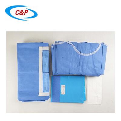 中国 High Quality Sterile Laparotomy Pack Disposable Medical Sheets for Hospital 販売のため