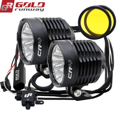 China Wholesale LED Light Work Working 10-30V IP67 Spot Flood Motorcycle Driving Headlight For 4WD Tractor UTV ATV CR4 for sale