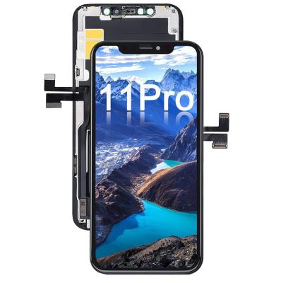 China For iphone 11 pro factory wholesale 100% original 5.8inch tested mobile phone lcd screen with 3D touch and face ID Incell screen for iphone 11 pro for sale