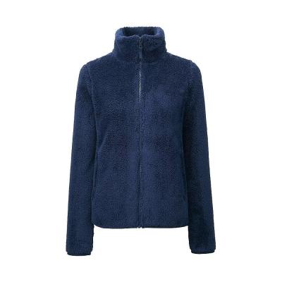 China Breathable Classic Fit Long Sleeve Women's Soft Fleece Fleece Jacket for sale