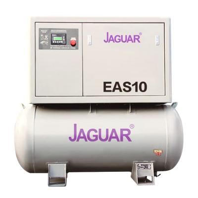 China 10HP JAGUAR Portable Screw Air Compressor for Automotive Industry Power Source AC POWER for sale