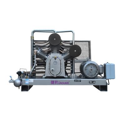 China Lubricated 40hp 30bar Jaguar Seat Plate Air Compressor 1650*1800*1200 for Industrial for sale