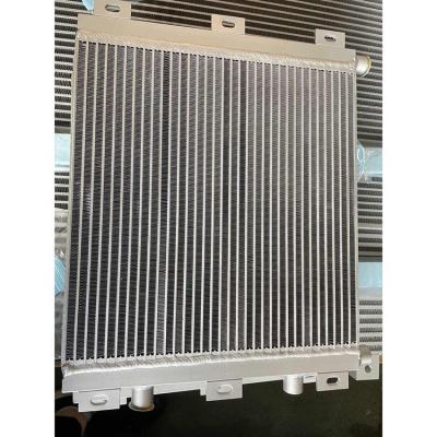 China Refrigeration Parts Aluminum Compressor Oil Cooler for JAGAUR Screw Air Compressor for sale