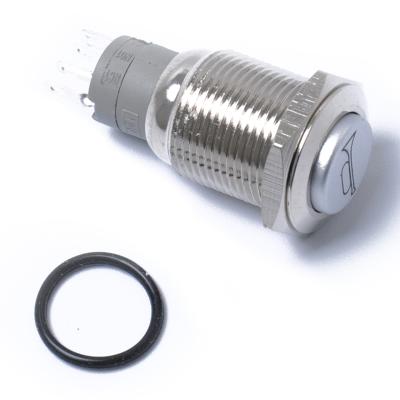 China Momentary Reset Contact Push Button 16MM 12V For Car Motorcycle Horn Speaker A0281 for sale