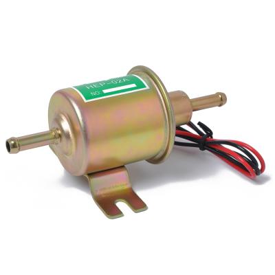 China New HEP-02A 24V Gas Diesel Fuel Pump Low Pressure Copper Integrated Electric Fuel Pump for sale