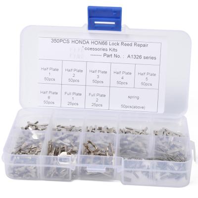 China Reed Lock Auto Lock Repair Kit 350PCS Metal Car Plate Wholesale Price in BAJUTU for Honda HON66 Shopify, Amazon, Ebay, Wish Hot Seller for sale