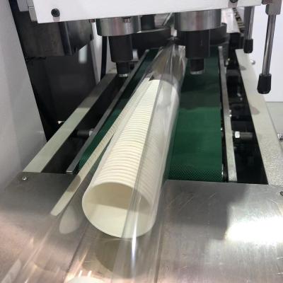 China Independent Plastic Food Servo Automatic Counting Paper Cup Packaging Machinery Price for sale