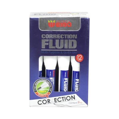 China Special double-use pen manufacturer correction typo correction metal Weibo correction fluid student examination office direct sales for sale