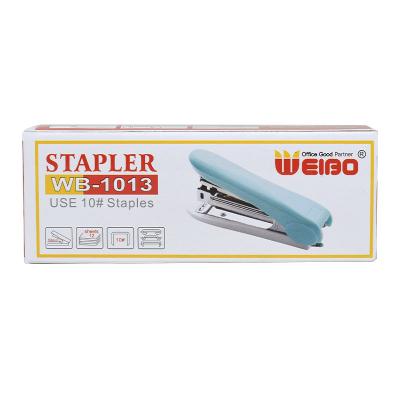 China School Home Office 2021 Newest Edition Metal Stapler Manual Stapler Office Accessories School Stationery Supplies for sale