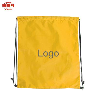 China Promotional Cheap Custom Drawstring Bag Logo Printing Eco Friendly Backpack Rucksack For Outdoor Activities for sale