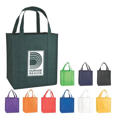 China High Quality And Cheap Custom Eco-friendly Tote Shopping Bags With Logo Non Woven for sale