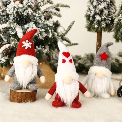 China HOT SALE Christmas Gnome Faceless Santa Doll Xmas Tree Hanging Ornament Christamas Home Decoration for Gifts Ornaments Party Supplies for sale