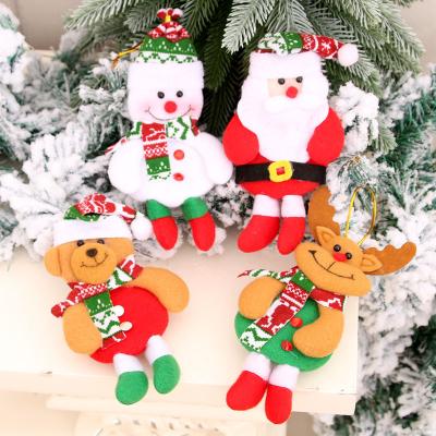 China 2023 Hanging Handmade Swedish Tomte Christmas Gnome Snowman Plush Doll Pendants Chirstmas Decor Christmas Tree Ornaments For Xmas Decor for sale