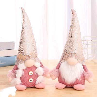 China Chirstmas Decor Festival Factory Christmas Tree Decoration Gnome Ornaments Gift Santa Claus Doll for sale