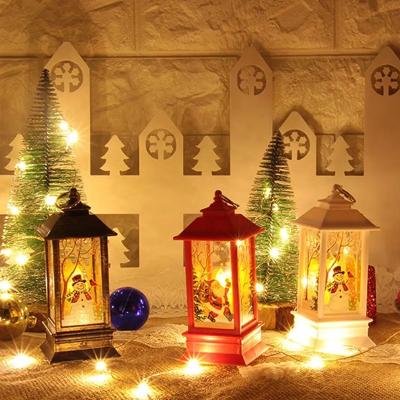 China Christmast Ornament Christmas Decorations Gifts Best Sale Price Christmas Musical Lit Snow Globe Water Lamp Lantern for sale