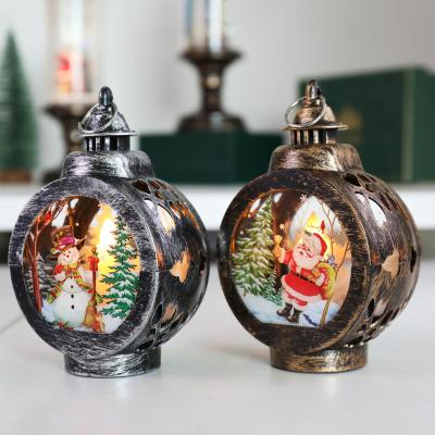 China Christmast Ornament Santa Snowman Light Merry Christmas Decor For Home Tree Xmas Xmas Gift New Year Christmas Ornaments for sale