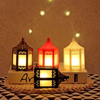 China Christmast Ornament Hanging Christmas Lights LED Merry Christmas Wind Lantern For Christmas Decoration for sale