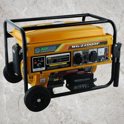 China new design 22kva! Low Fuel Consumption Open Type Whole House Portable Gasoline Generators For Home Use WG22000P for sale