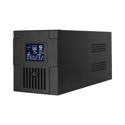 China Computer Simulated Sine Wave Offline UPS 1000VA 1200VA 1500VA For PCs Battery Short Run Backup for sale