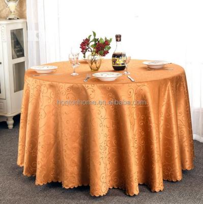 China Printed Disposable Table Cloth Table Cover Round For Banquet Wedding Party Decoration Tables Satin Home Textile WT021 About 110