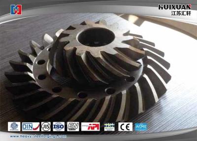 China 4340 20CrMnMo EN25 X9931 Bevel Gear Helical Gear Conic Gear Taper Gear Turning Gear for sale