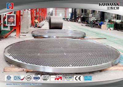 China Carbon Steel Stainless Steel Pressure Vessel Heat Exchanger Tube Sheet for sale