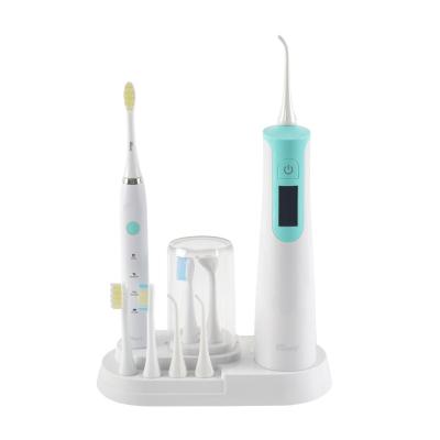 China Oral Water Flosser and Sonic Electric Toothbrush Combo Health Care from Protable Iconbeauty for sale