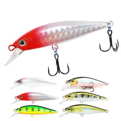 China 65mm 5g Hard Lure Plastic 3d Eyes For Fishing Lures Sinking Pencil Fishing Lure 12#*2 for sale