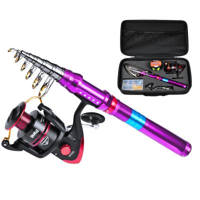 China Cynthia New Arrivals Accessories Fishing Activity For Beginners Adults Saltwater Freshwater Fishing Rod Combo for sale