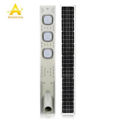 China ROUTE Solar Powered Led Street Lights 60w Waterproof Integrated All In One Solar Street Light For Garden for sale