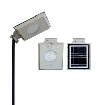 China Home Pole Mounting 4Ah Li-ion Battery 5W Solar Street Light For Garden Road Lighting for sale