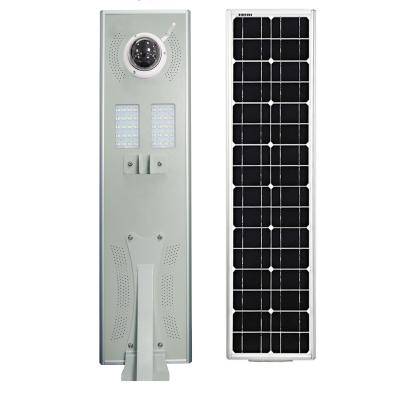 China Home Integrated 40W Solar Street Light With CCTV Camera For Lighting Monitoring Plus for sale