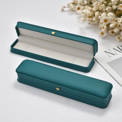 China FENFEN Hot Selling PU Leather Logo Jewelry Packaging Box Custom Necklace Box For Gift for sale