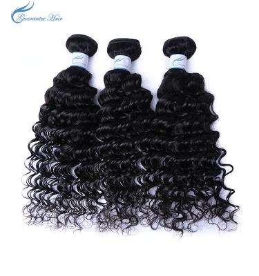 China Guaranteehair Factory Price 8A Brazilian Deep Wave Hair Extension Bundles 10inches to Human hai 28inches High Quality for sale