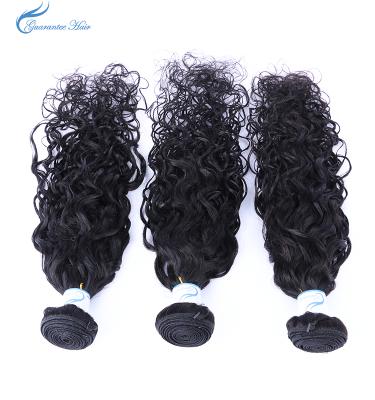 China Guaranteehair factory price 8A Brazilian water wave hair extension bundles 10inches to 28inches human hai for sale