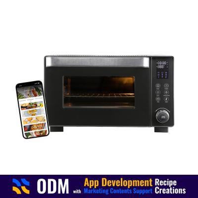 China ODM Smart Electric Private Label OEM Oven Household Convention App Control WiFi Bluetooth Smart Recipe Robot Multifunctional Bake for sale