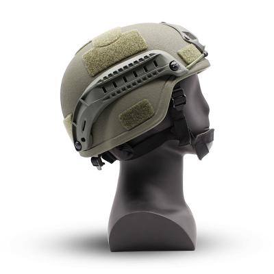 China PE Durable PE Material Helmet MICH 2000 Adjustable Tactical Helmet with Ear Protection for sale