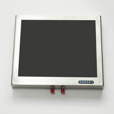 China Touch Screen Naval Display 19 Inch LCD Military Monitor with Full IP67 and DTL-38999 Series III Connectors for sale