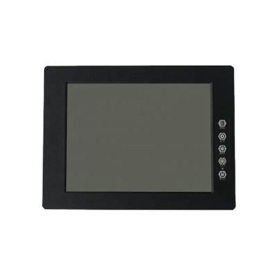 China 10.4 Inch Waterproof Full Sunlight IP67 LCD Monitor 7x24 Operation Touch Screen Monitors With DVI 10.4