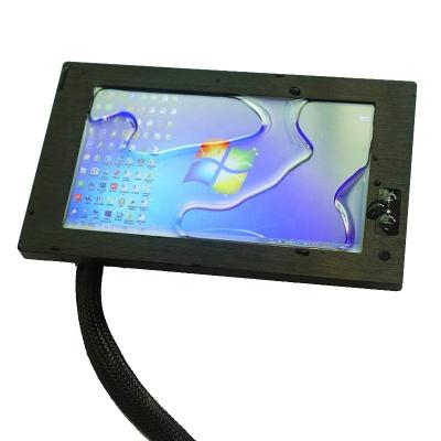 China Aluminum Alloy Lens Sunlight Readable 1000 Display 7 Inch Touch Screen Monitor With Glare Dimming Button for sale