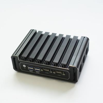 China Rugged LAN Port 4 USB Mini PC i5 Core Dual Industrial Automation 64GB SSD for sale