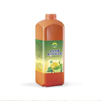 China Czseattle Kumquat Lemon Juice Drink Thick Pulp Kumquat China Concentrate Low Fat Lemon Juice Drink for sale